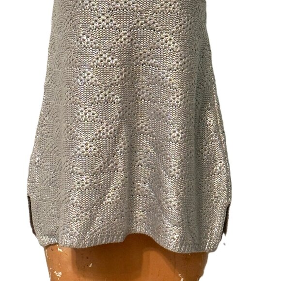Anthropologie Womens Moth Sana Foiled Sweater Knit Tank Small Sleeveless - Picture 4 of 10